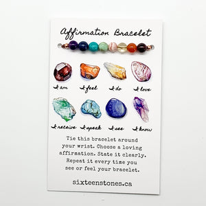 Chakra Affirmation Bracelet