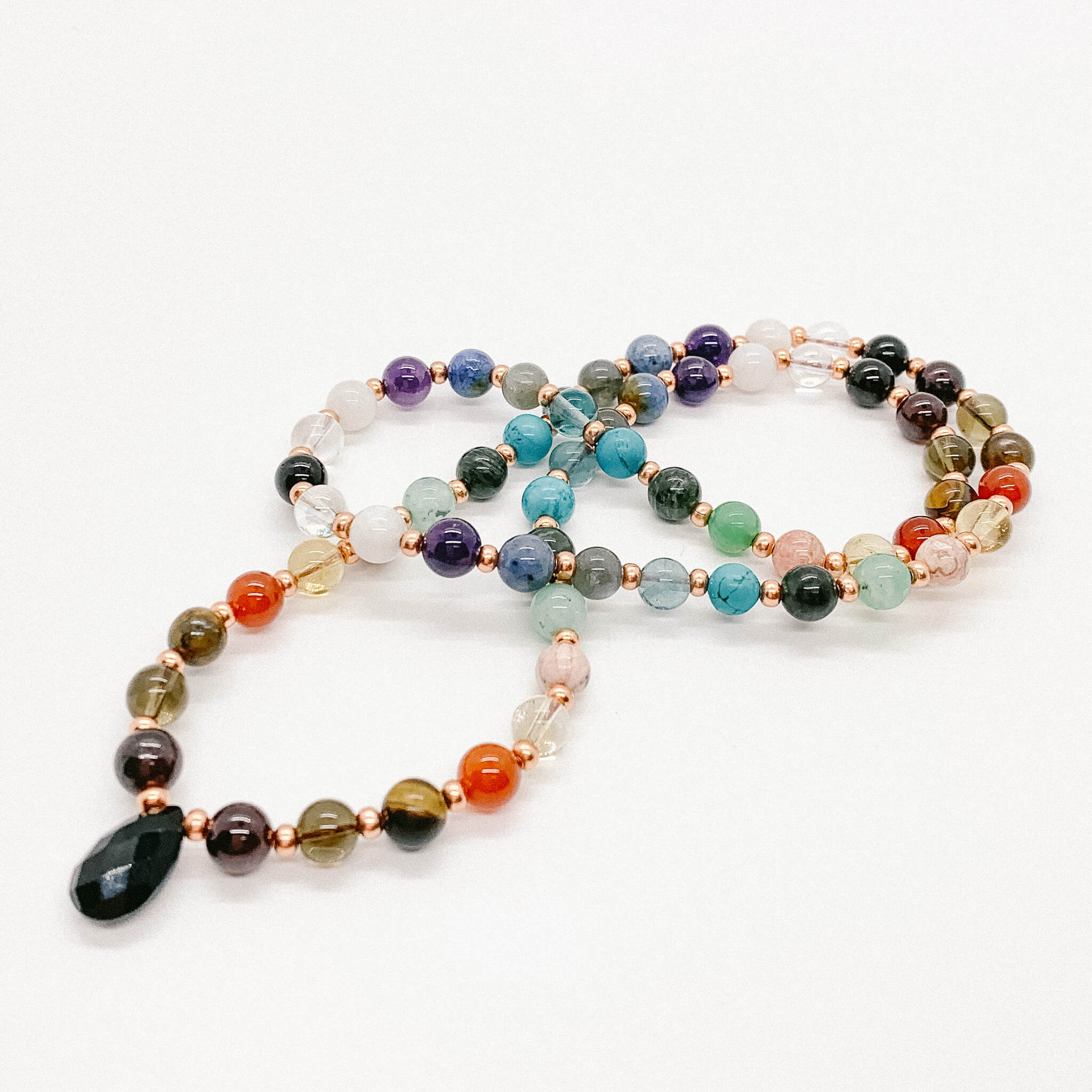 Full Collection Gemstone Heart Strands